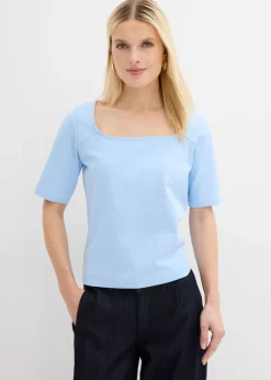 Camiseta de algodón orgánico pesado Mujer Básicos|Camisetas