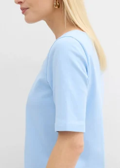 Camiseta de algodón orgánico pesado Mujer Básicos|Camisetas