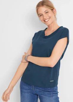 Outlet Camiseta de algodón orgánico puro Mujer Básicos|Camisetas