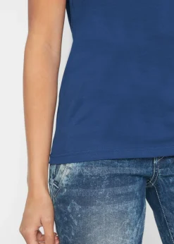 Outlet Camiseta de algodón puro Mujer Básicos|Camisetas