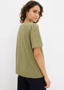 Best Camiseta de algodón puro Mujer Camisetas|Novedades