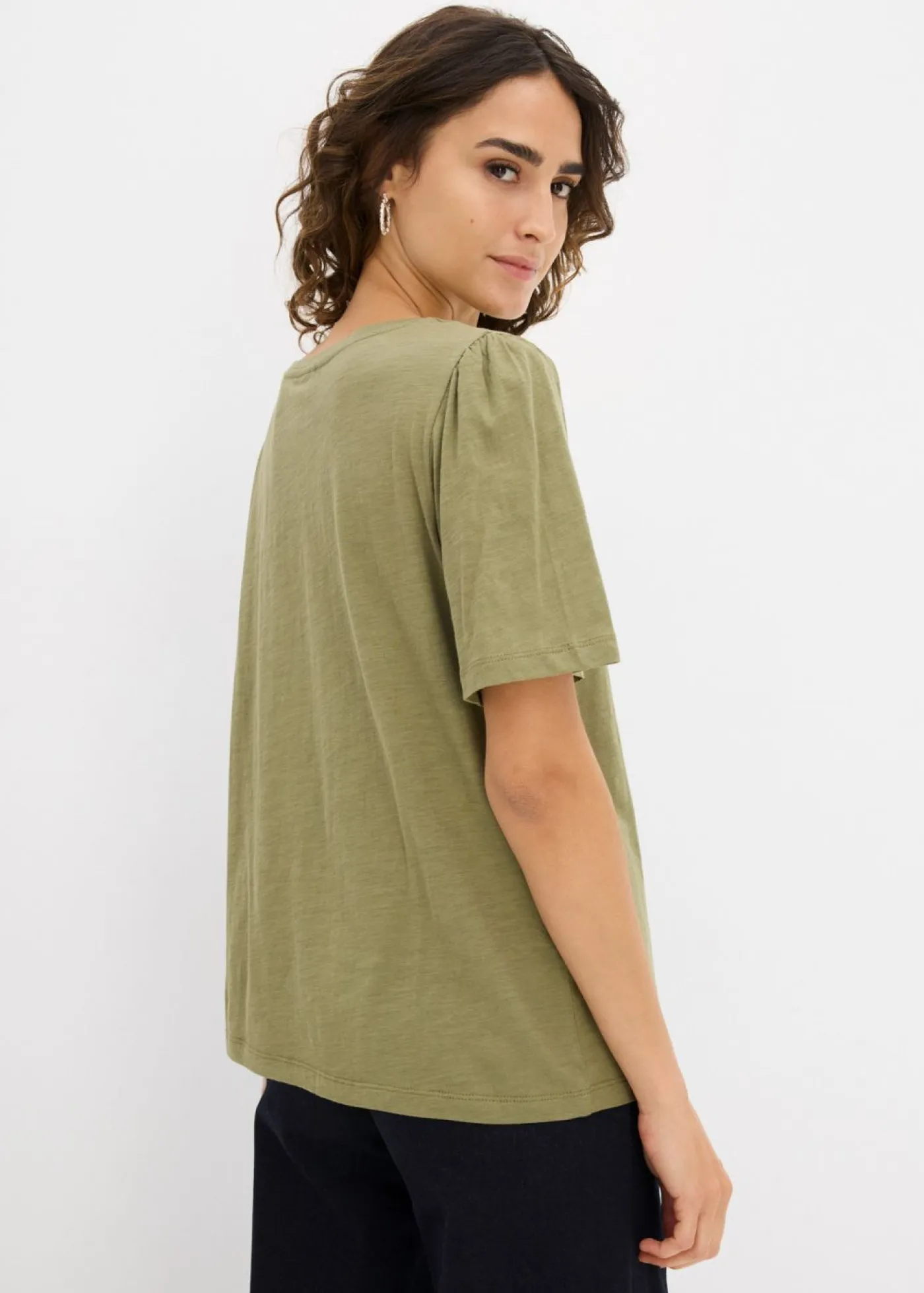Best Camiseta de algodón puro Mujer Camisetas|Novedades
