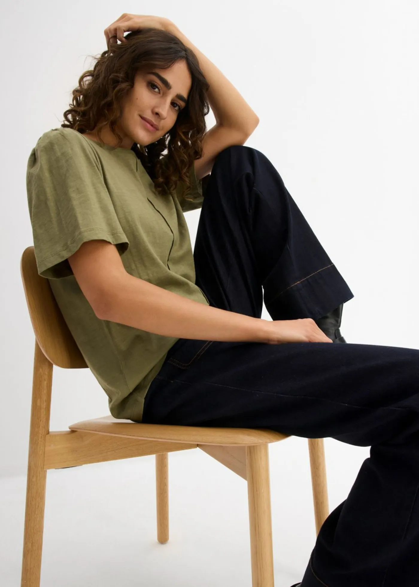 Best Camiseta de algodón puro Mujer Camisetas|Novedades