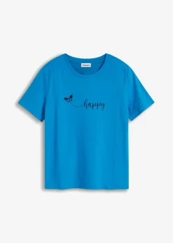 Camiseta de algodón puro Mujer Camisetas|Novedades