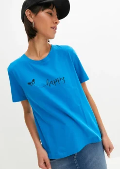 Camiseta de algodón puro Mujer Camisetas|Novedades