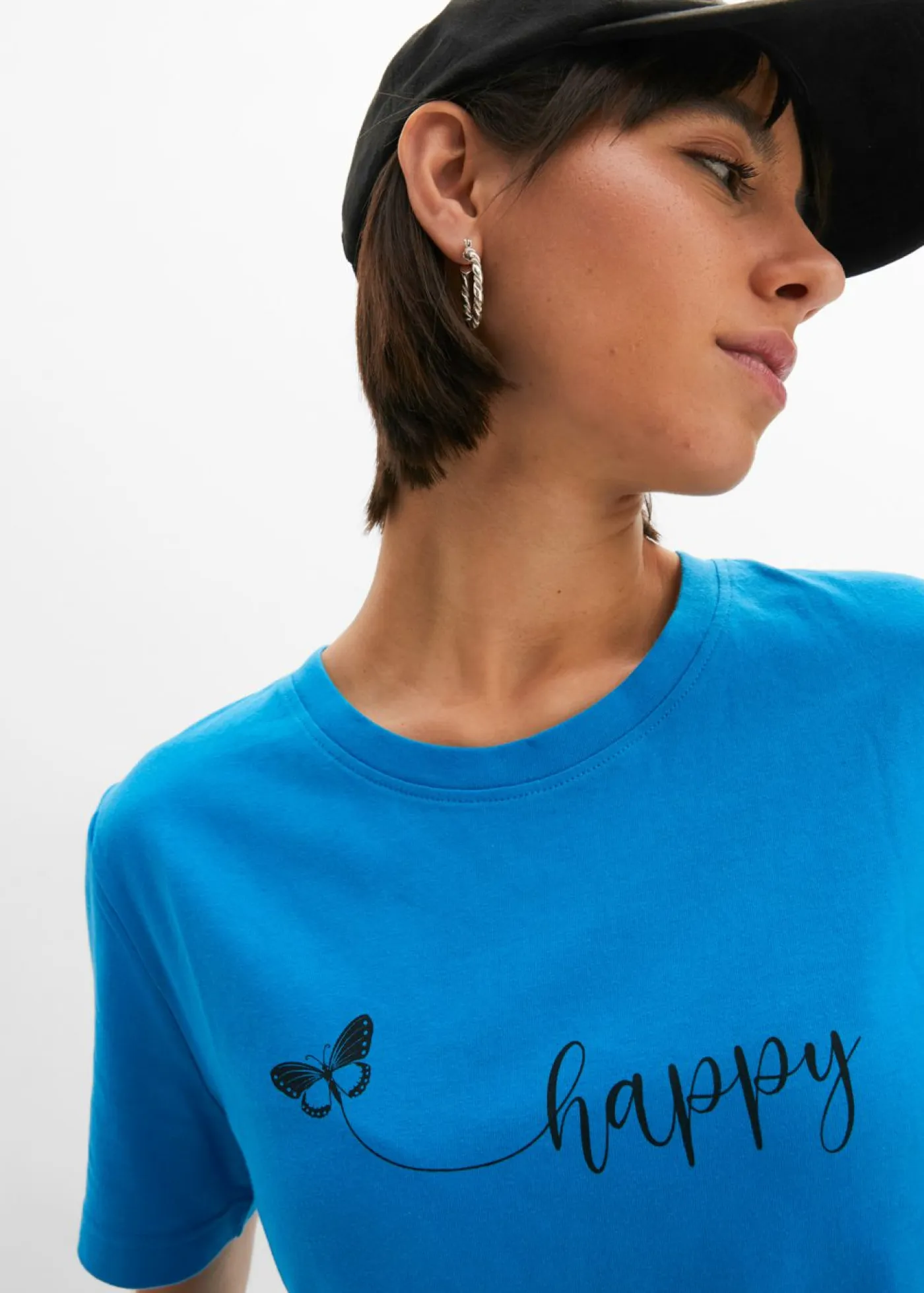 Camiseta de algodón puro Mujer Camisetas|Novedades