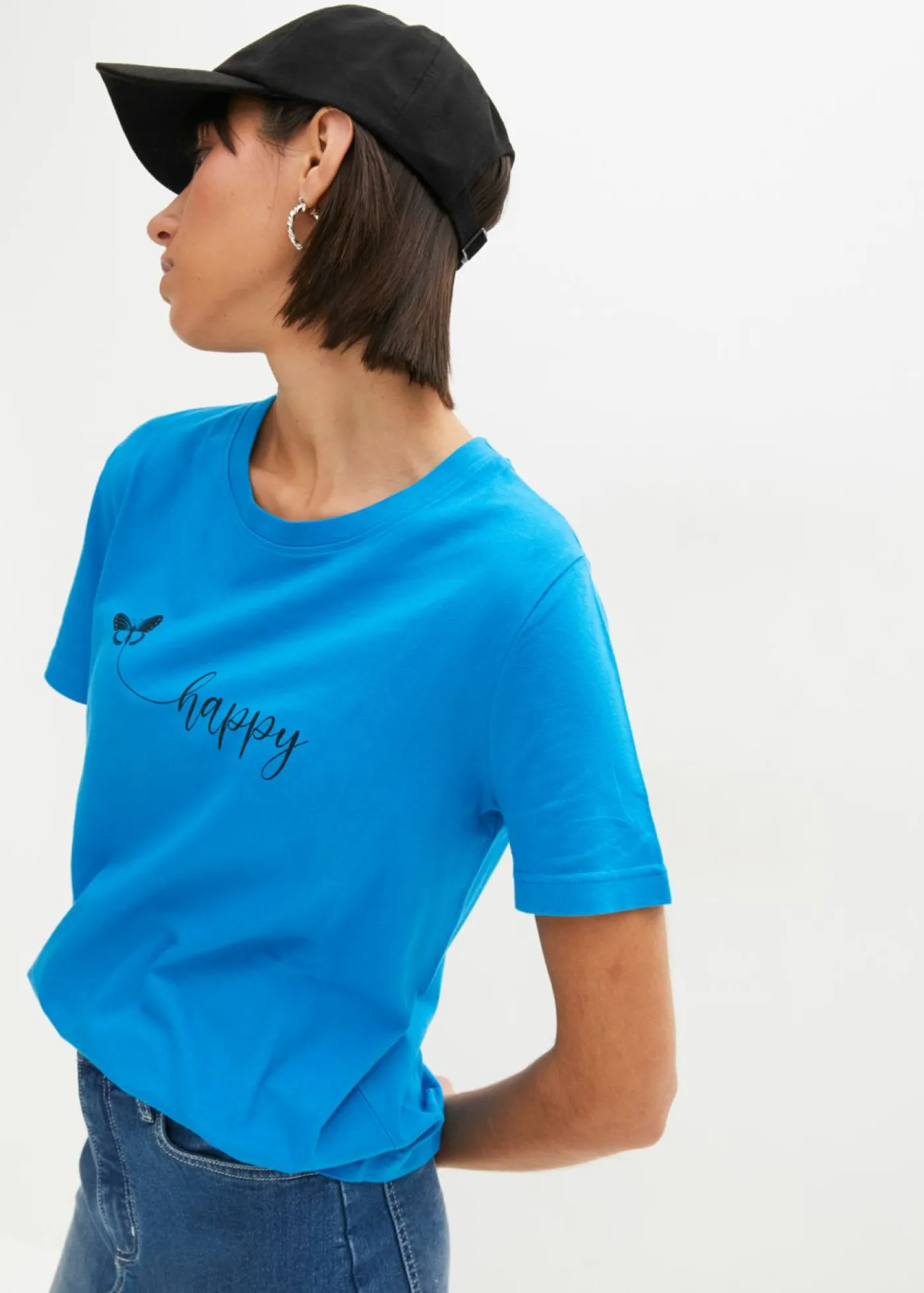 Camiseta de algodón puro Mujer Camisetas|Novedades