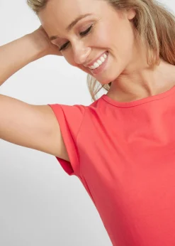 Best Camiseta de algodón puro Mujer Básicos|Camisetas