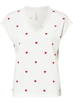 Camiseta de algodón puro Mujer Camisetas|Novedades
