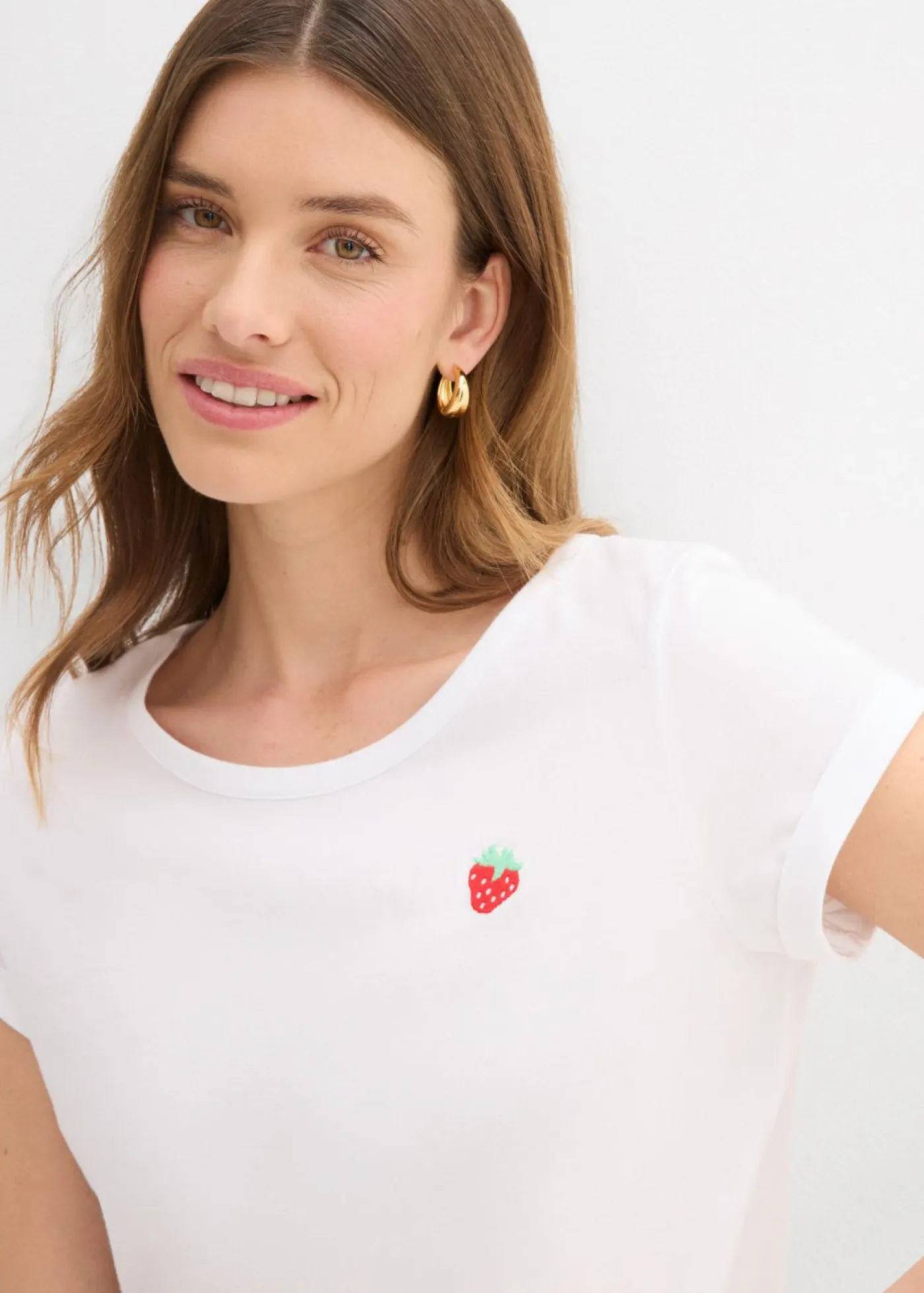 Best Camiseta de algodón puro Mujer Camisetas|Novedades