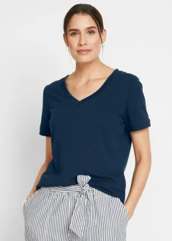 Hot Camiseta de algodón puro Mujer Básicos|Camisetas