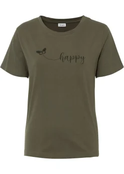 New Camiseta de algodón puro Mujer Camisetas|Novedades