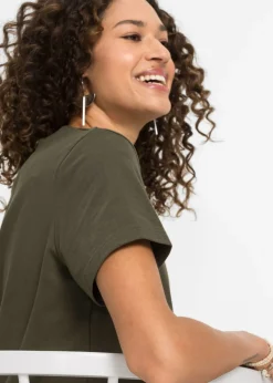 New Camiseta de algodón puro Mujer Camisetas|Novedades