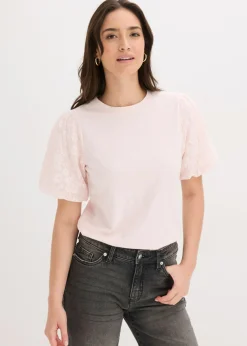 Sale Camiseta de algodón puro Mujer Camisetas|Novedades