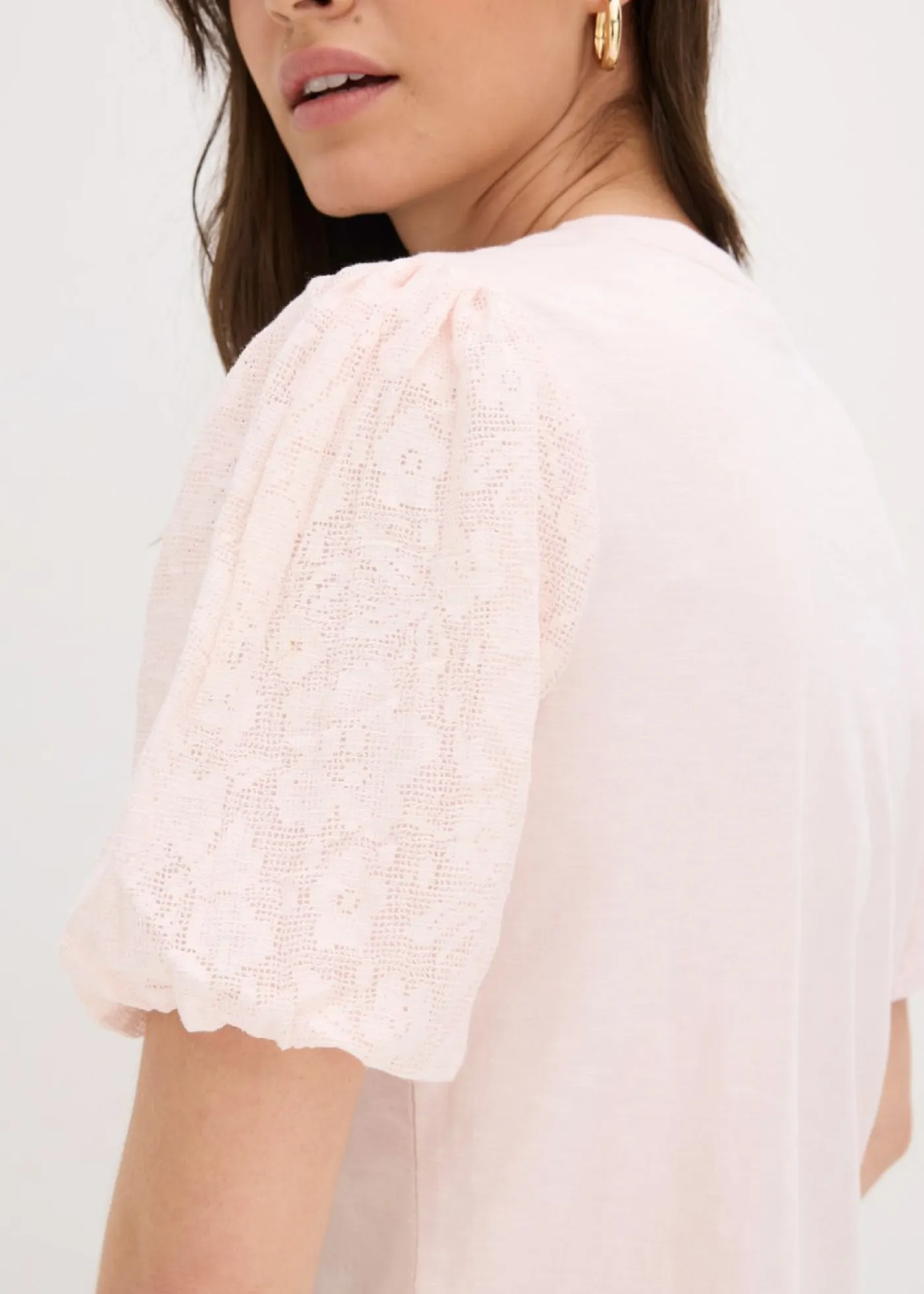 Sale Camiseta de algodón puro Mujer Camisetas|Novedades