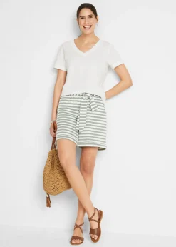 Outlet Camiseta de algodón puro Mujer Básicos|Camisetas