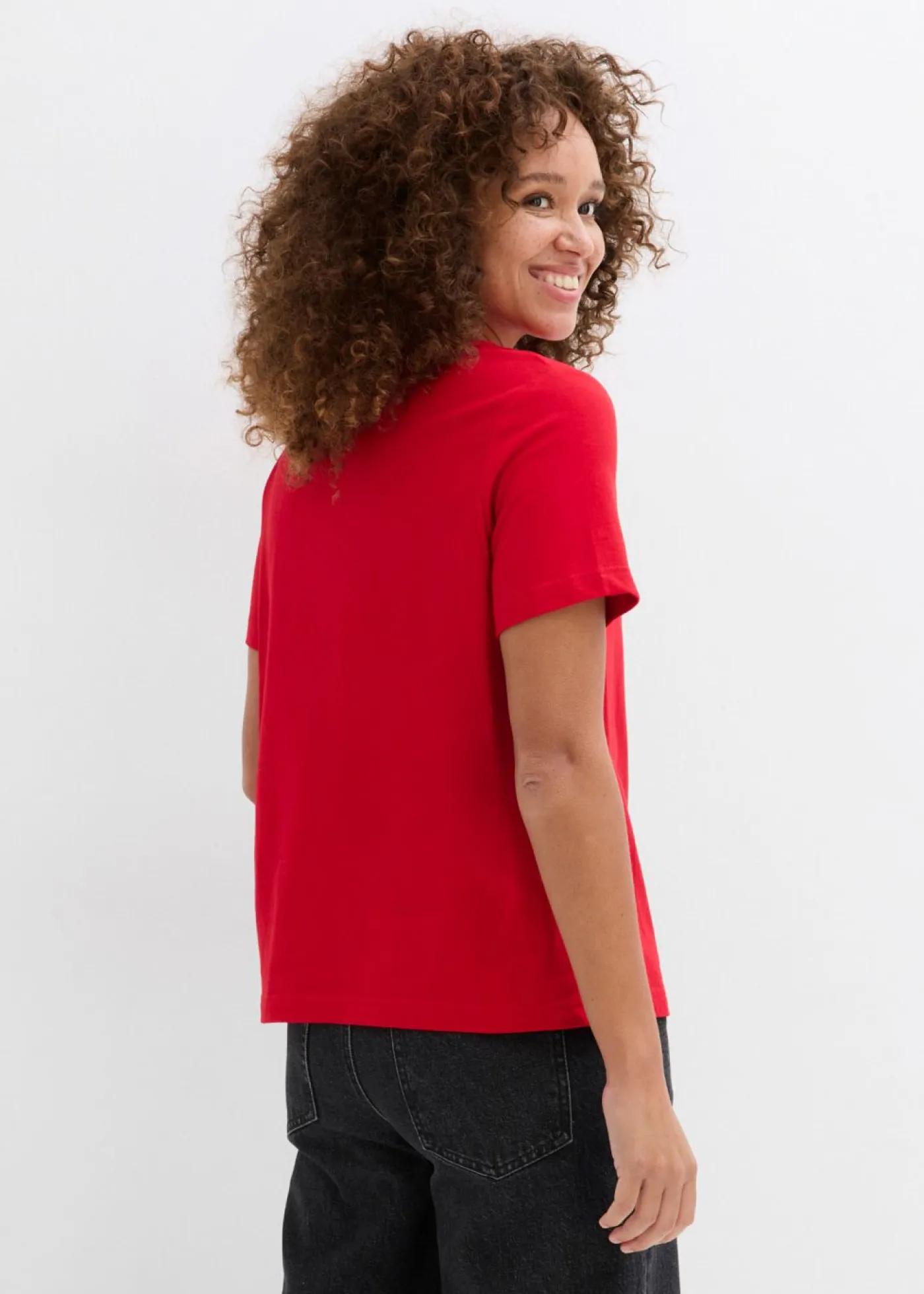 Clearance Camiseta de algodón puro Mujer Camisetas|Novedades