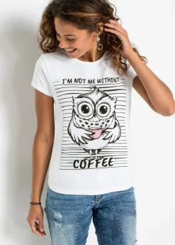 Sale Camiseta de algodón puro Mujer Camisetas