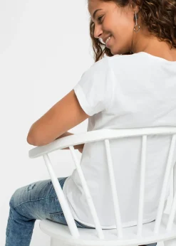 Sale Camiseta de algodón puro Mujer Camisetas