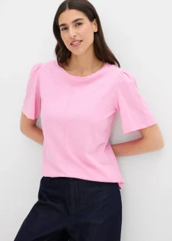 Camiseta de algodón puro Mujer Camisetas|Novedades