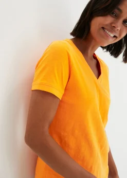 Sale Camiseta de algodón puro Mujer Básicos|Camisetas