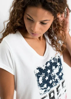 Hot Camiseta de algodón puro Mujer Camisetas