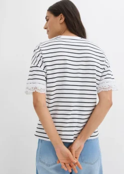 Camiseta de algodón puro Mujer Camisetas|Novedades