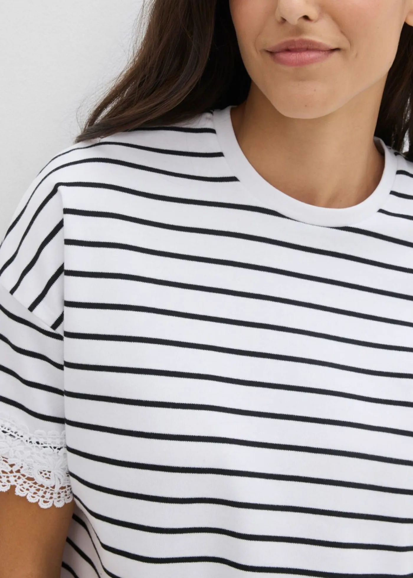 Camiseta de algodón puro Mujer Camisetas|Novedades