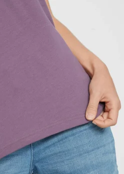 Hot Camiseta de algodón puro Mujer Básicos|Camisetas