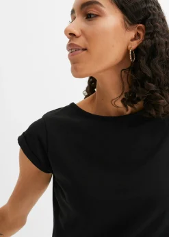 Clearance Camiseta de algodón puro Mujer Básicos|Camisetas