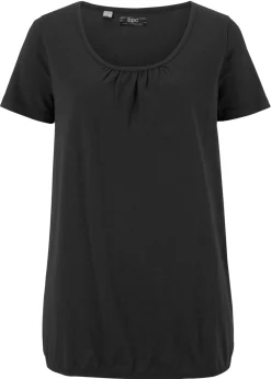Camiseta de algodón puro con manga corta Mujer Camisetas