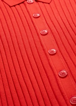 Sale Camiseta de canalé de mezcla de viscosa fluida Mujer Camisetas