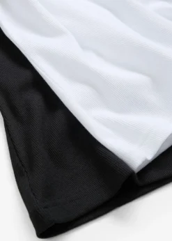 Best Camiseta de canalé (2 unidades) Mujer Básicos|Camisetas