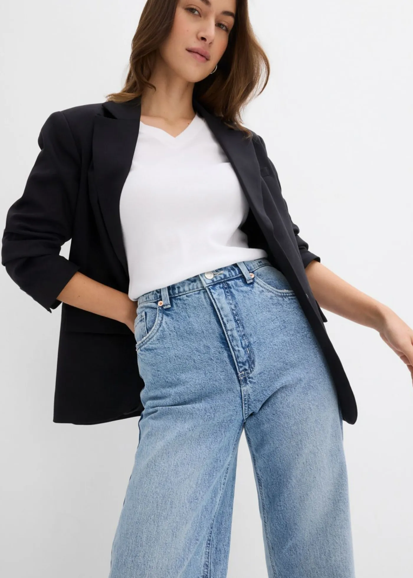 Best Camiseta de canalé (2 unidades) Mujer Básicos|Camisetas