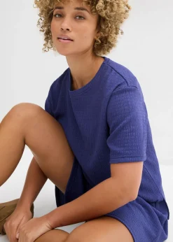 New Camiseta de crepé Mujer Conjuntos De Ropa|Camisetas