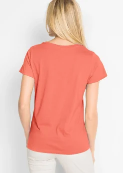Clearance Camiseta de cuello redondo y manga corta (5 unidades) Mujer Básicos|Camisetas