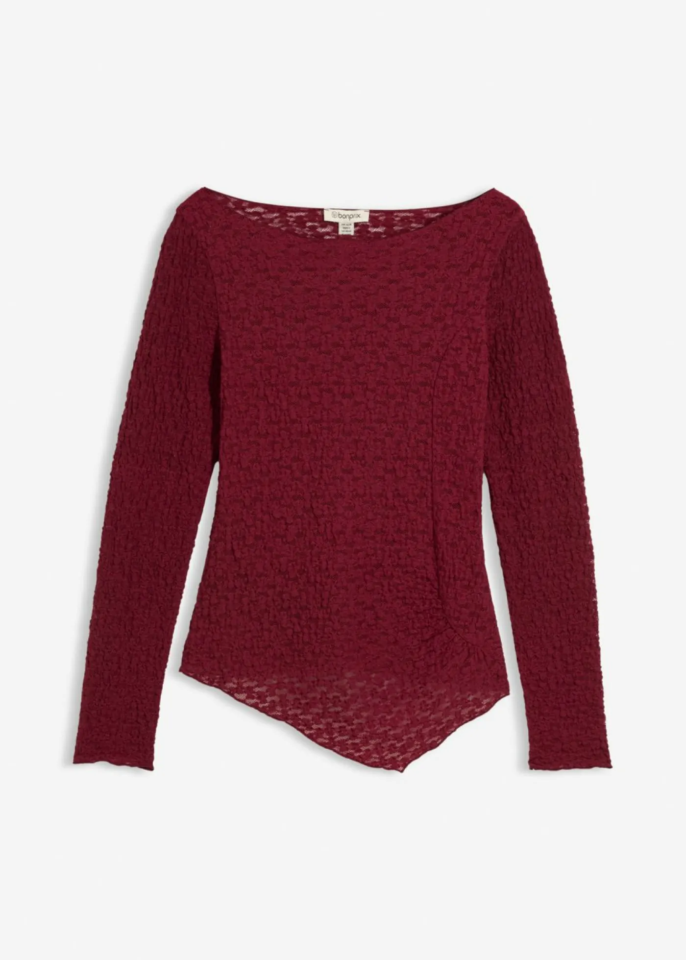 Best Camiseta de encaje de manga larga Mujer Camisetas