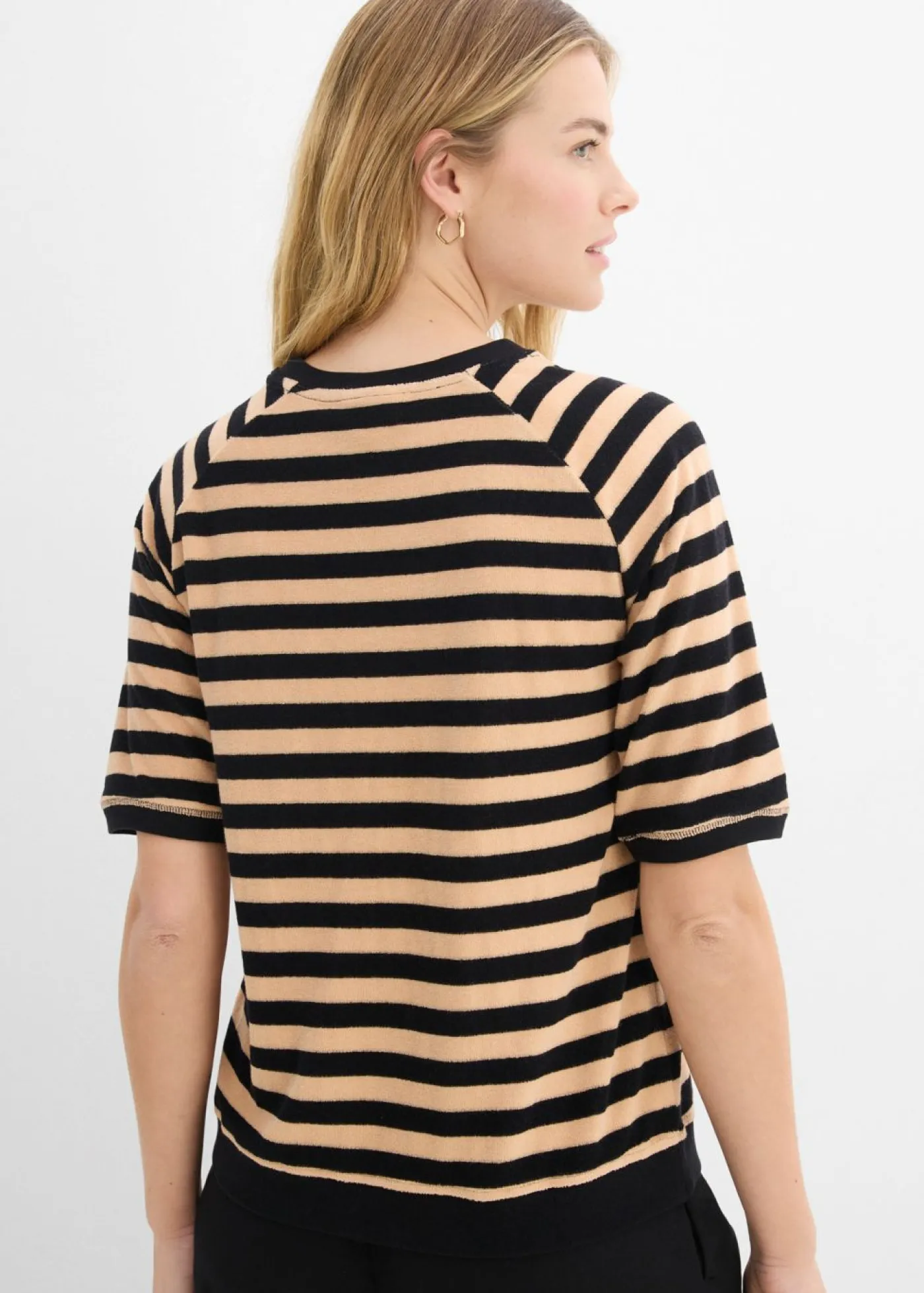Camiseta de felpa suave Mujer Básicos|Camisetas