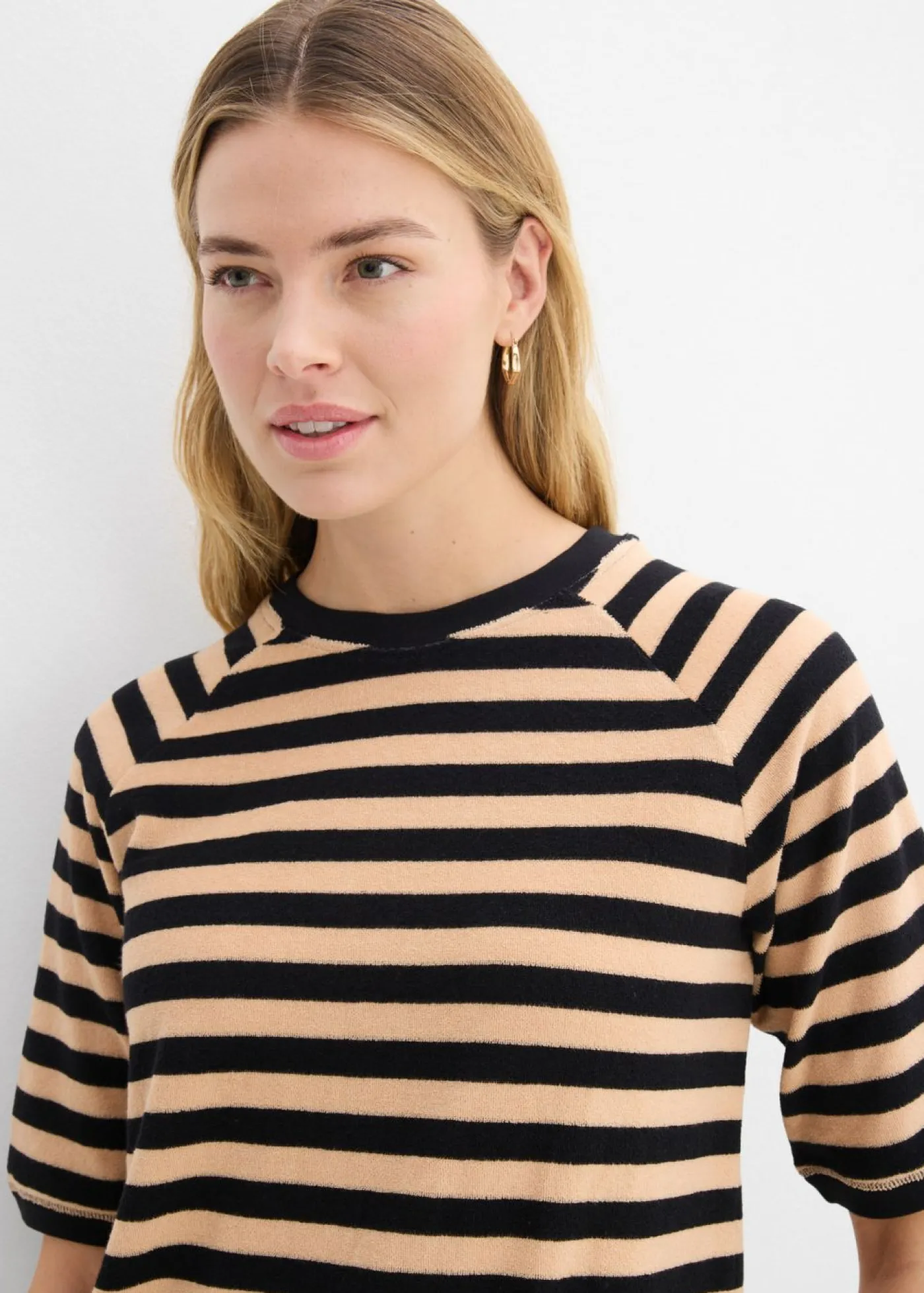 Camiseta de felpa suave Mujer Básicos|Camisetas
