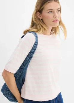 Sale Camiseta de felpa suave Mujer Básicos|Camisetas