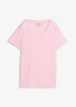 Outlet Camiseta de lino puro Mujer Premium|Camisetas