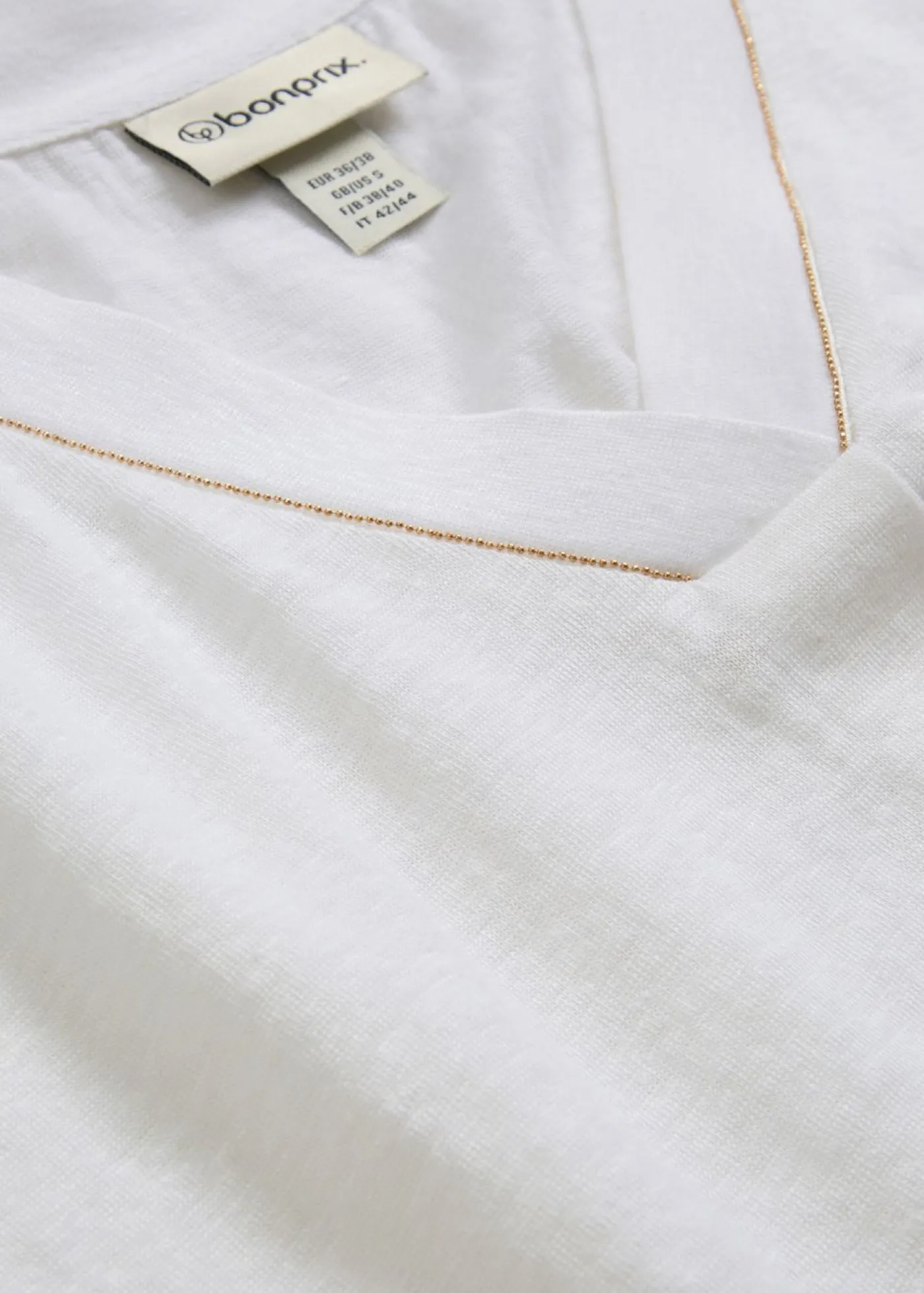 Outlet Camiseta de lino puro Mujer Premium|Camisetas