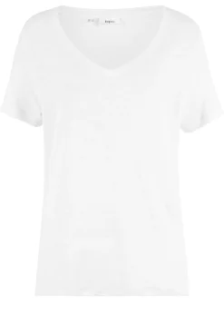 Sale Camiseta de lino puro Mujer Premium|Camisetas
