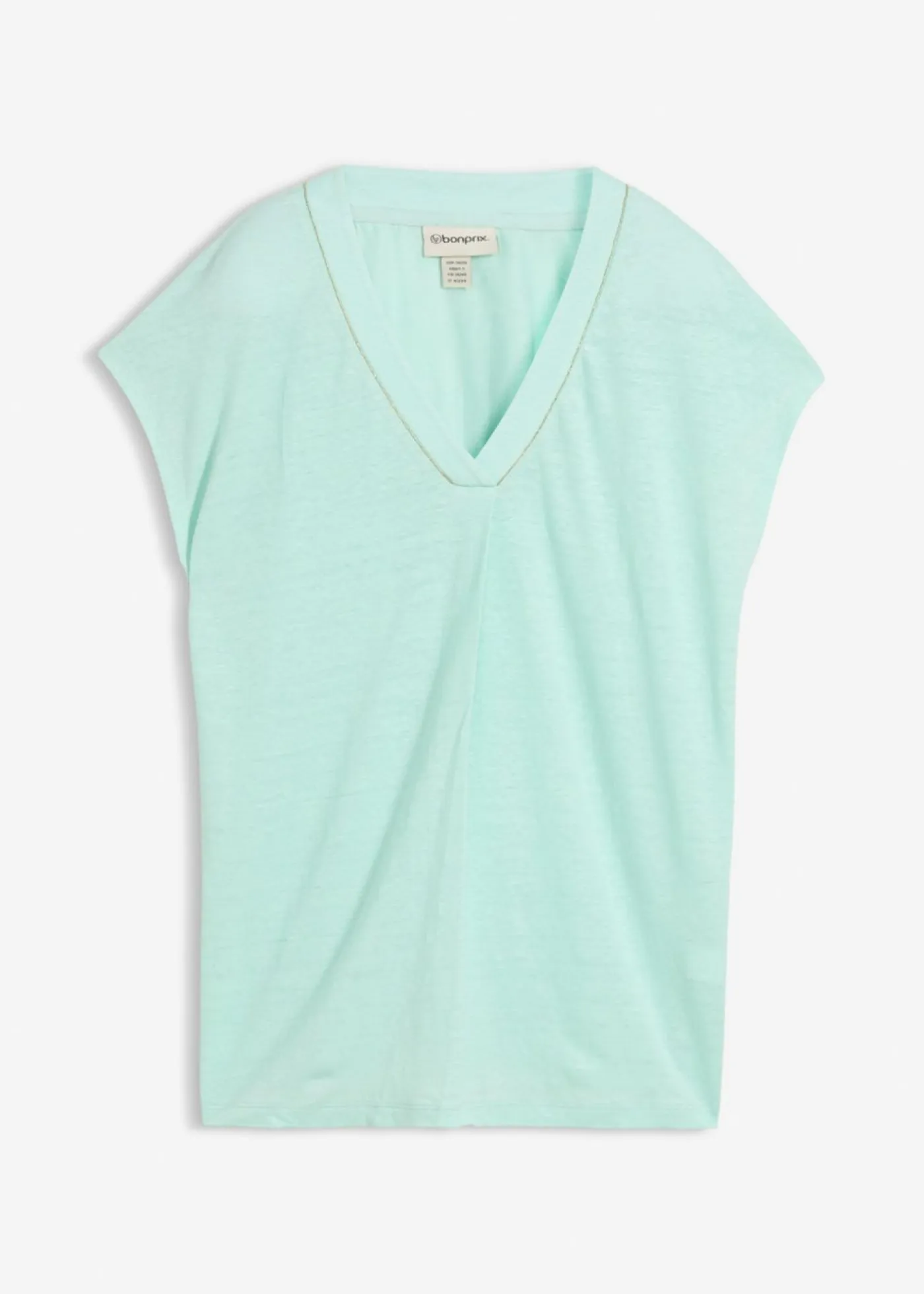 Clearance Camiseta de lino puro Mujer Premium|Camisetas
