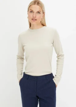 Online Camiseta de manga larga Mujer Básicos|Camisetas