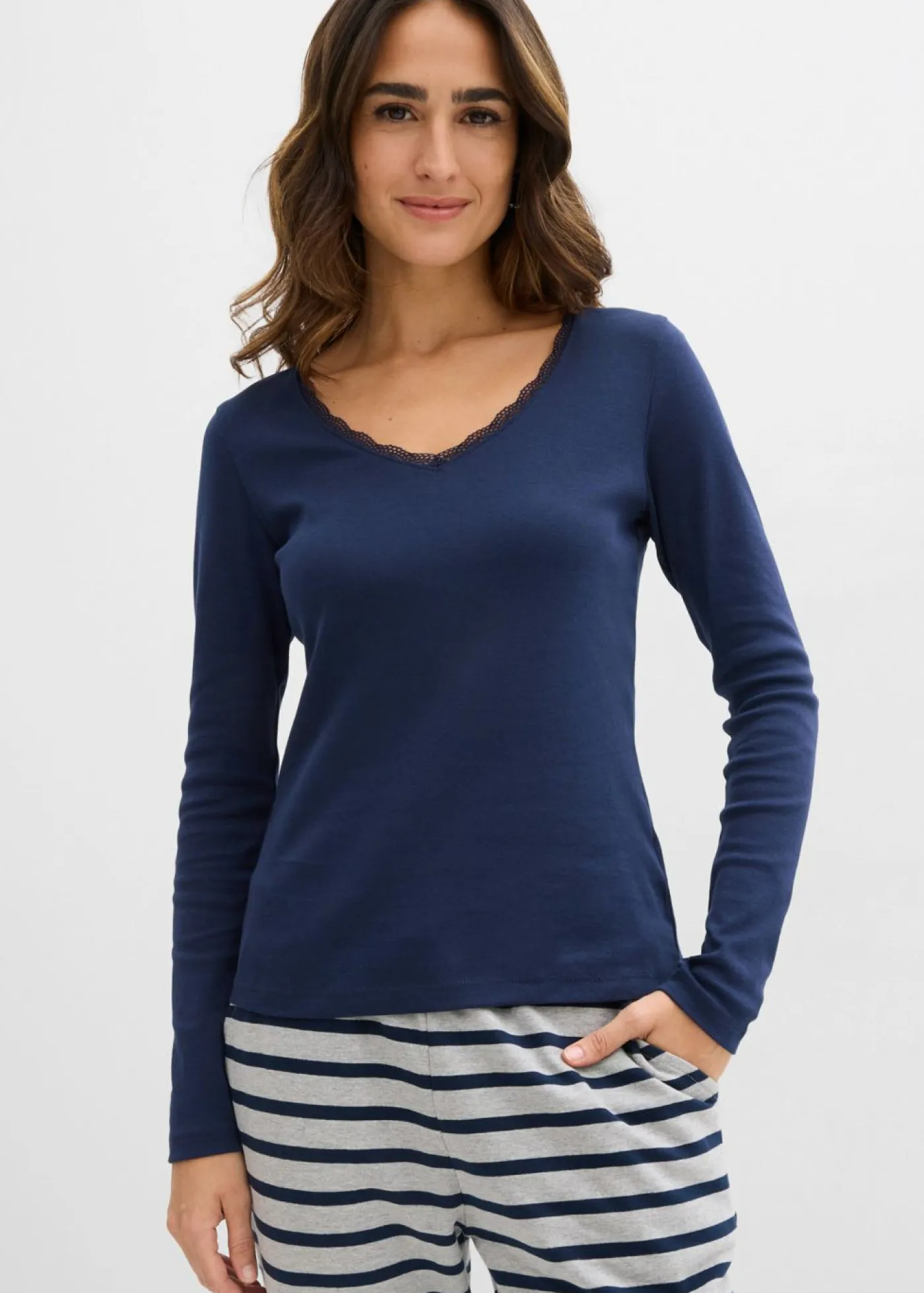 Camiseta de manga larga Mujer Camisetas