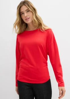 New Camiseta de manga larga de cómodo Punto di Roma Mujer Camisetas