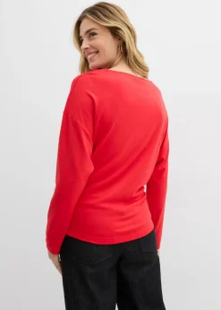 New Camiseta de manga larga de cómodo Punto di Roma Mujer Camisetas