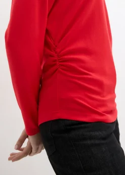 New Camiseta de manga larga de cómodo Punto di Roma Mujer Camisetas