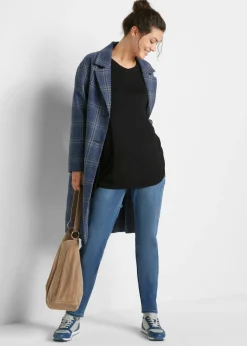 Sale Camiseta de manga larga de viscosa suave Mujer Camisetas